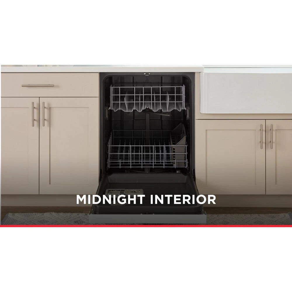 AMANA  Dishwasher with Midnight Interior - White (ADFS2524RW)