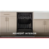 AMANA  Dishwasher with Midnight Interior - White (ADFS2524RW)