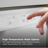 AMANA  Dishwasher with Midnight Interior - White (ADFS2524RW)