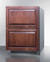 SUMMIT  24" Wide 2-Drawer All-Refrigerator, ADA Compliant - Stainless Steel (ADRD24)
