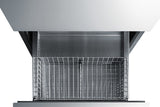 SUMMIT  24" Wide 2-Drawer All-Refrigerator, ADA Compliant - Stainless Steel (ADRD24)