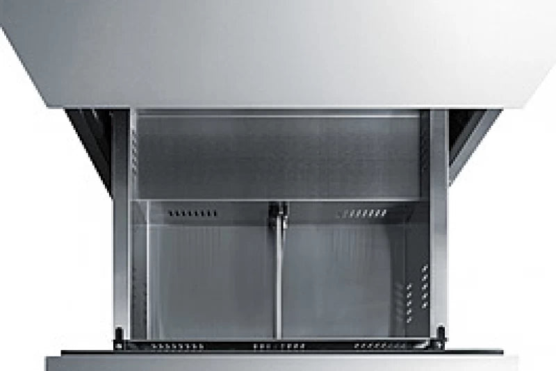 Summit 24" Wide 2-Drawer All-Refrigerator, ADA Compliant - Stainless Steel (ADRD24)