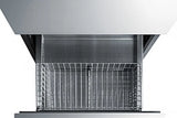 SUMMIT  24" Wide 2-Drawer All-Refrigerator, ADA Compliant - Stainless Steel (ADRD24)