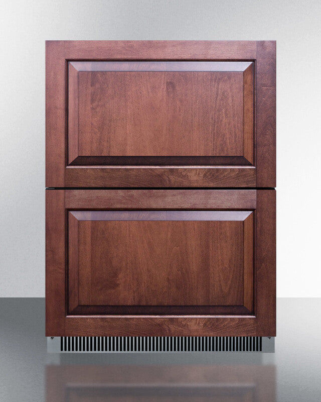 Summit 24" Wide 2-Drawer All-Refrigerator, ADA Compliant (Panels Not Included) - Panel Ready (ADRD24PNR)