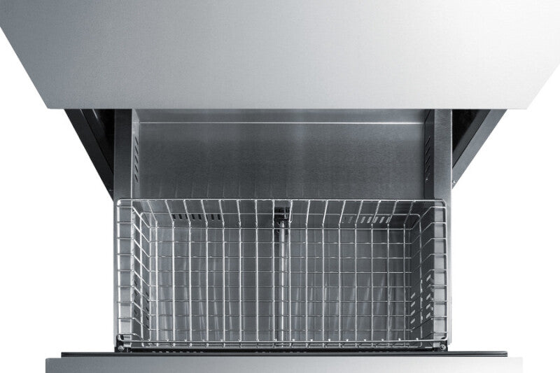 Summit 24" Wide 2-Drawer All-Refrigerator, ADA Compliant (Panels Not Included) - Panel Ready (ADRD24PNR)