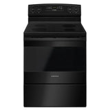 AMANA  30-inch Electric Range with Extra-Large Oven Window - Black (AER6303MFB)