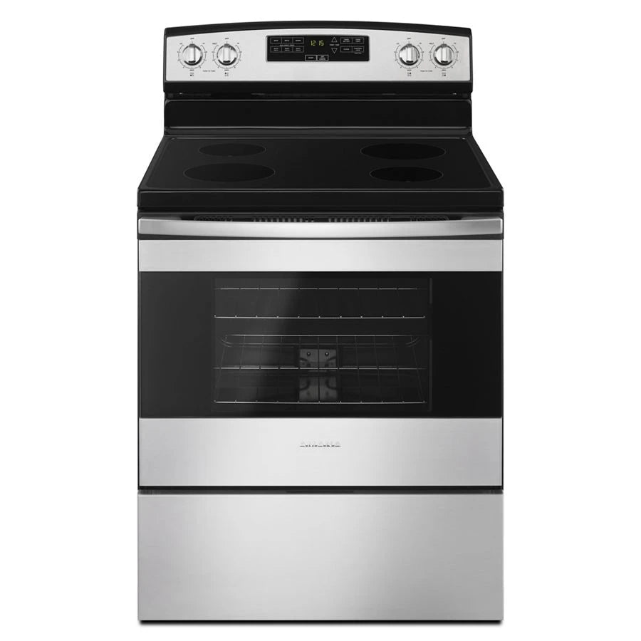 Amana  30-inchElectric Range with Extra-Large Oven Window - Stainless Steel (AER6303MFS)