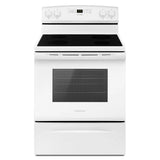 Amana  30-inch Electric Range with Extra-Large Oven Window - White (AER6303MFW)