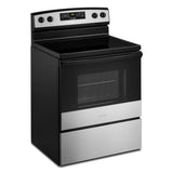 AMANA  30-inch Electric Range with Extra-Large Oven Window - Stainless Steel (AER6303MMS)