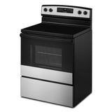 AMANA  30-inch Electric Range with Extra-Large Oven Window - Stainless Steel (AER6303MMS)