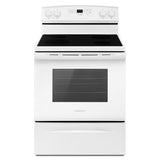 Amana 30-inch  Electric Range with Extra-Large Oven Window - White (AER6603SFW)