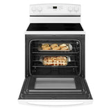 Amana 30-inch  Electric Range with Extra-Large Oven Window - White (AER6603SFW)