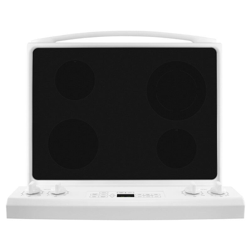 Amana 30-inch  Electric Range with Extra-Large Oven Window - White (AER6603SFW)