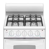 AMANA  20-inch Gas Range with Compact Oven Capacity - White (AGG222VDW)