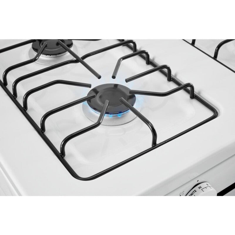 AMANA 30-inch Gas Range with Easy-Clean Glass Door - White (AGR4203MNW)