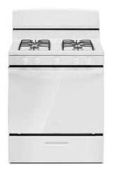 AMANA Amana(R) 30-inch Gas Range with Easy-Clean Glass Door -  (AGR4203MNW)