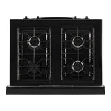 AMANA  30-inch Gas Range with Bake Assist Temps - Black (AGR6303MMB)