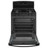 AMANA  30-inch Gas Range with Bake Assist Temps - Black (AGR6303MMB)