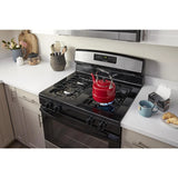 AMANA  30-inch Gas Range with Bake Assist Temps - Stainless Steel (AGR6303MMS)
