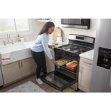 AMANA  30-inch Gas Range with Bake Assist Temps - Stainless Steel (AGR6303MMS)
