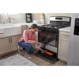 AMANA  30-inch Gas Range with Bake Assist Temps - Stainless Steel (AGR6303MMS)