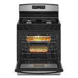 AMANA  30-inch Gas Range with Bake Assist Temps - Stainless Steel (AGR6303MMS)