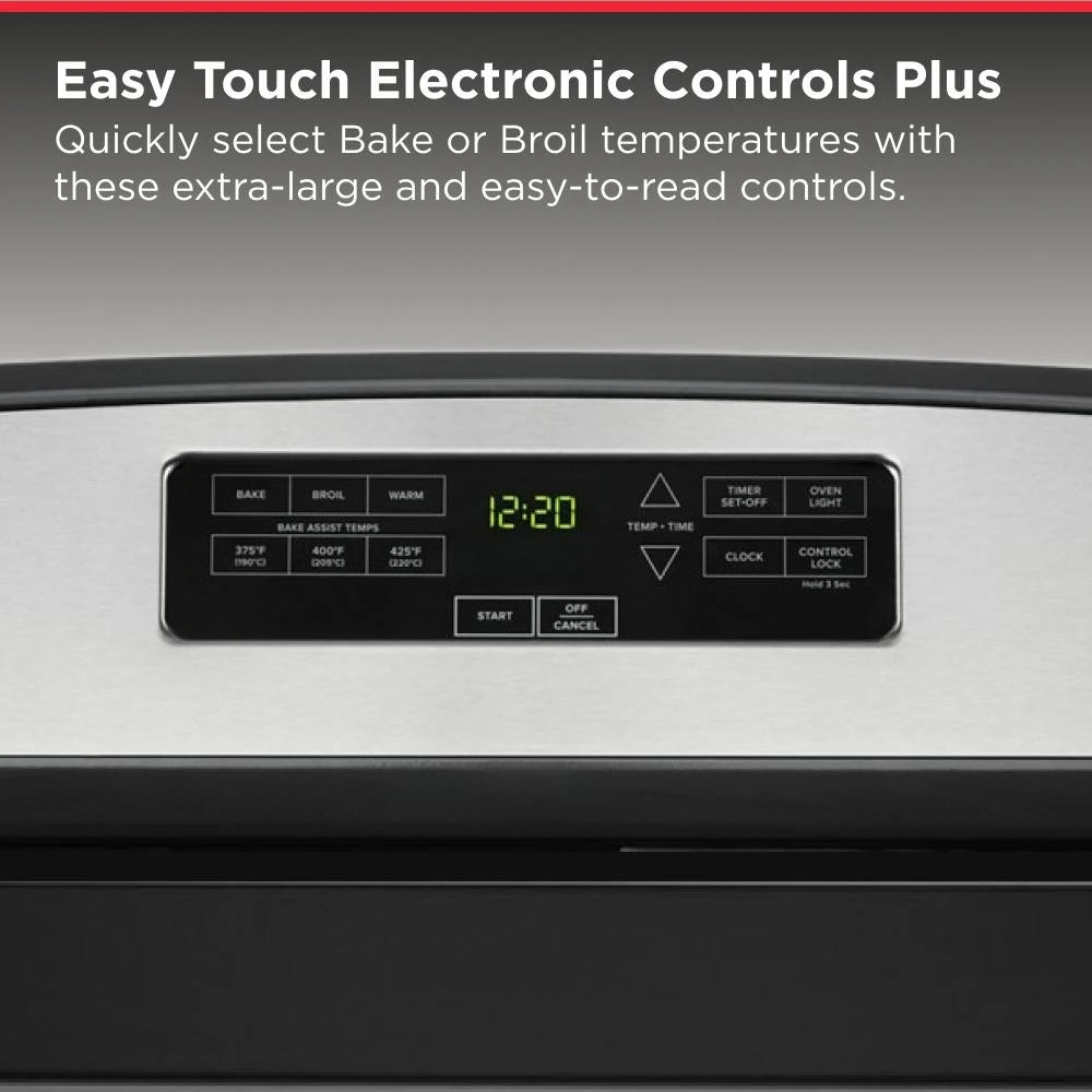 AMANA  30-inch Gas Range with Bake Assist Temps - Stainless Steel (AGR6303MMS)