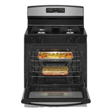AMANA  30-inch Gas Range with Bake Assist Temps - Stainless Steel (AGR6303MMS)