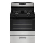 AMANA  30-inch Gas Range with Bake Assist Temps - Stainless Steel (AGR6303MMS)
