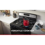 AMANA  30-inch Gas Range with Bake Assist Temps - Stainless Steel (AGR6303MMS)