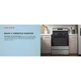AMANA  30-inch Gas Range with Bake Assist Temps - Stainless Steel (AGR6303MMS)