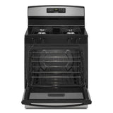 AMANA  30-inch Gas Range with Bake Assist Temps - Stainless Steel (AGR6303MMS)