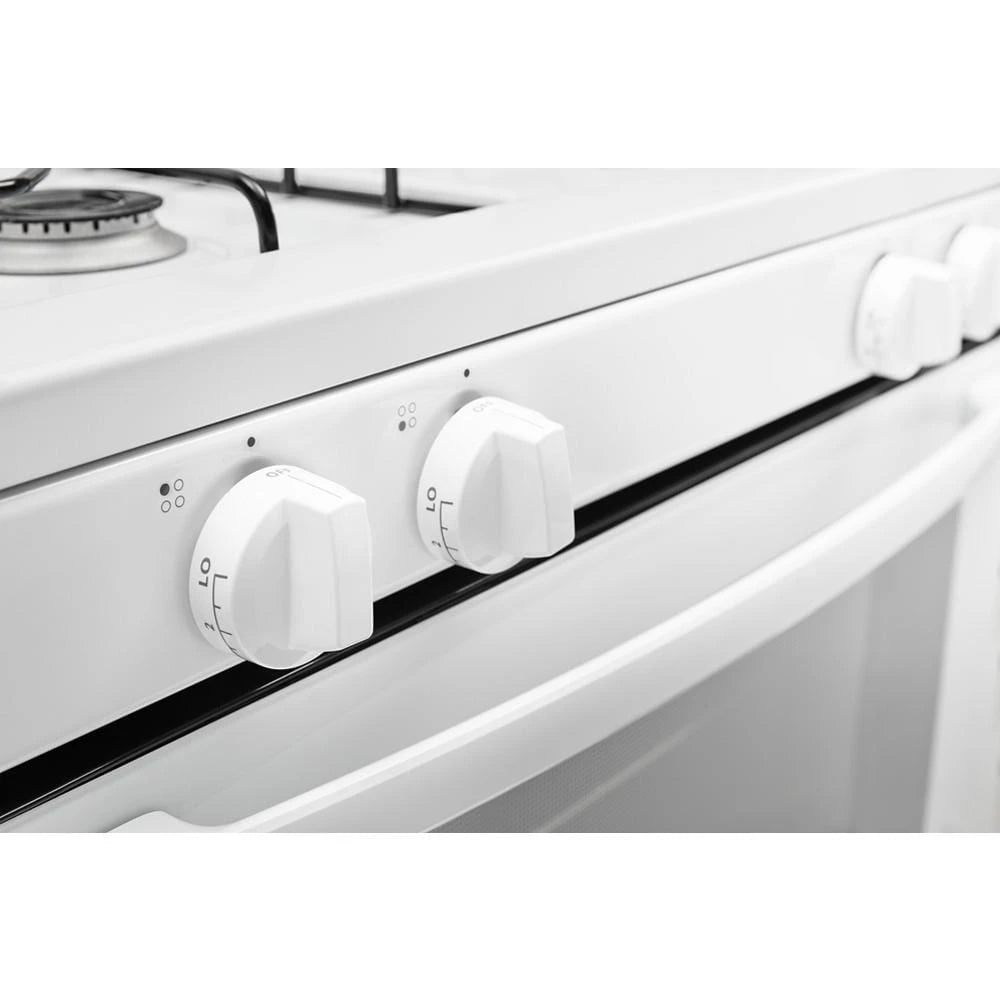 AMANA  30-inch Gas Range with Bake Assist Temps - White (AGR6303MMW)