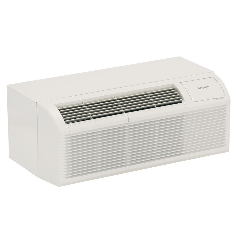 HOTPOINT  PTAC Heat Pump Unit with Electric Heat Backup 12,000 BTU, 20 amps, 230/208 Volt - White (AH11H12D3B)