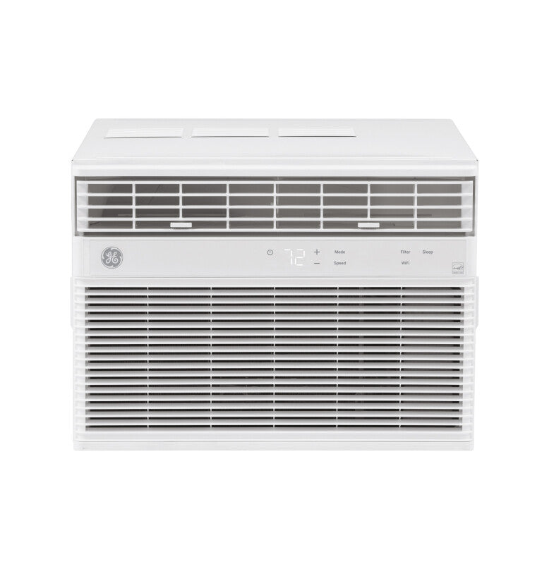 GE 14,000 BTU Smart Electronic Window Air Conditioner for Large Rooms up to 700 sq. ft. - White (AHEK14AC)