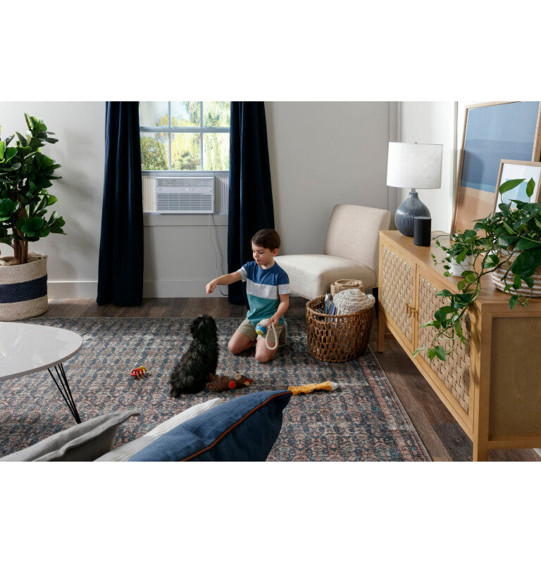 GE  14,000 BTU Smart Electronic Window Air Conditioner for Large Rooms up to 700 sq. ft. - White (AHEK14AC)