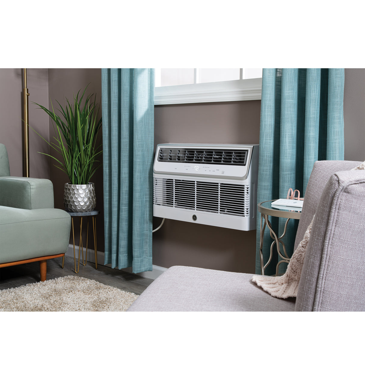 GE  115 Volt Built-In Cool-Only Room Air Conditioner - White (AJCQ08AWH)