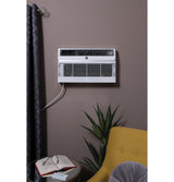 GE  230/208 Volt Built-In Heat/Cool Room Air Conditioner - Soft Gray (AJEM12DWH)