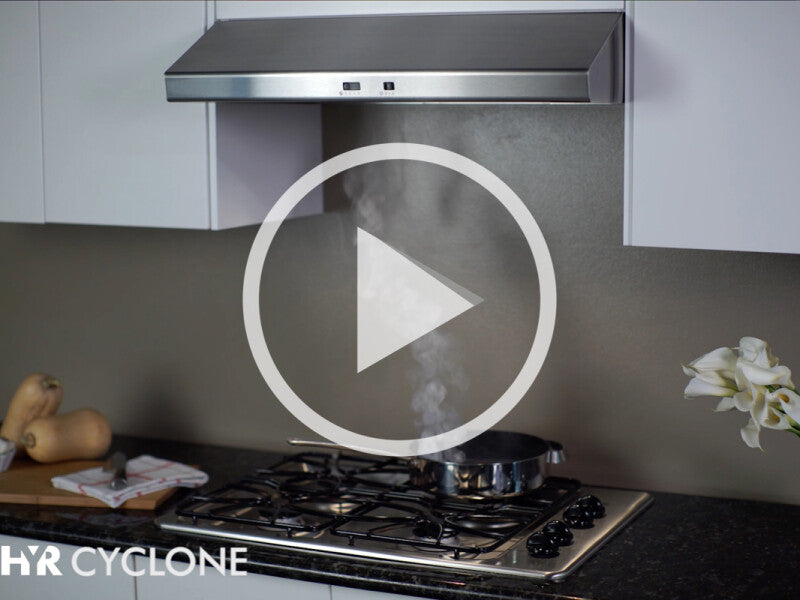 ZEPHYR  36" Cyclone Under-Cabinet - Black Stainless Steel (AK6536BS)