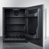 Summit  24" Wide Built-In All-Refrigerator, ADA Compliant - Stainless Steel (AL54CSS)