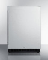 Summit  24" Wide Built-In All-Refrigerator, ADA Compliant - Stainless Steel (AL54CSS)