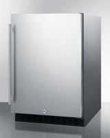 SUMMIT 24" Wide Built-In All-Refrigerator, ADA Compliant - Stainless Steel (AL54CSS)