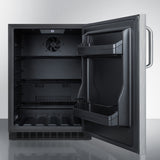 SUMMIT  24" Wide Built-In All-Refrigerator, ADA Compliant - Other (AL54CSSTB)