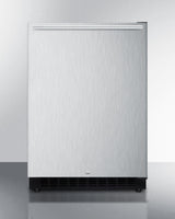 SUMMIT 24" Wide Built-In All-Refrigerator, ADA Compliant - Stainless Steel (AL54SSHH)