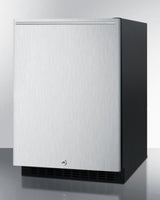 SUMMIT 24" Wide Built-In All-Refrigerator, ADA Compliant - Stainless Steel (AL54SSHH)