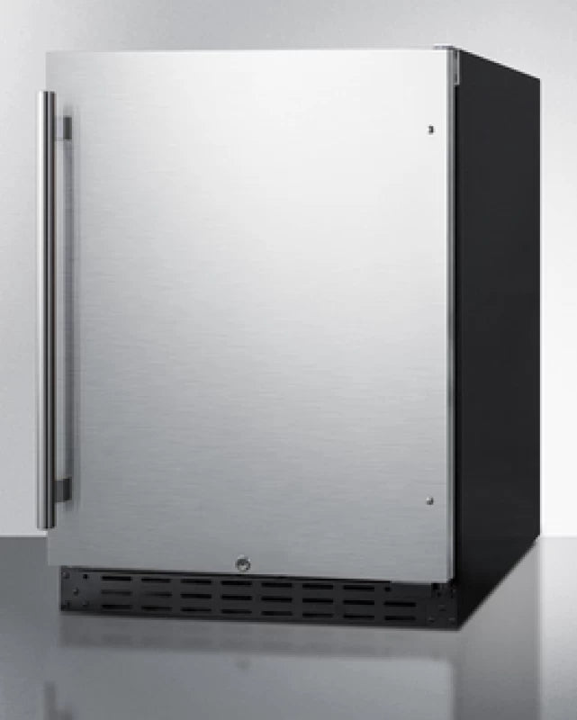 Summit 24" Wide Built-In All-Refrigerator, ADA Compliant - Stainless Steel (AL55)