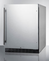 Summit 24" Wide Built-In All-Refrigerator, ADA Compliant - Stainless Steel (AL55CSS)