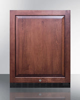 SUMMIT  24" Wide Built-In All-Refrigerator, ADA Compliant (Panel Not Included) - Panel-Ready (AL55IF)
