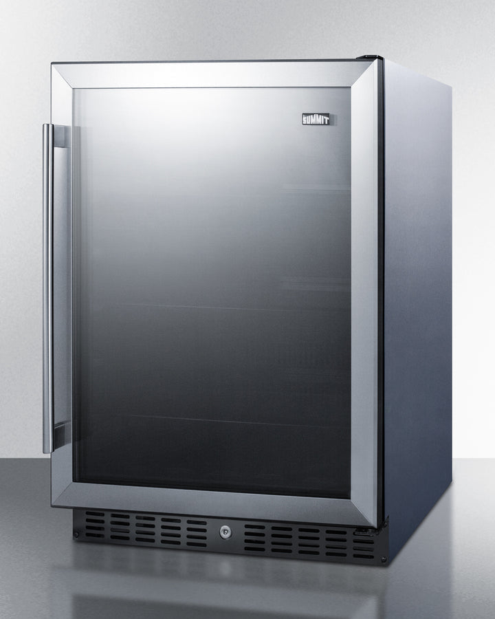 SUMMIT  24" Wide Built-In Beverage Center, ADA Compliant - Stainless Steel (AL57GCSS)
