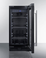 SUMMIT  15" Wide Built-In Beverage Center, ADA Compliant - Black (ALBV15)
